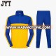 Wholesale thai quality windproof slim gold track suit custom high quality polyester tracksuit